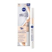Hyaluron Cellular Filler Renkli Göz Bakım Kremi 15 Ml, Açık Ton, Göz Altı Kapatıcısı, Nemlendirici