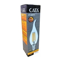 Cata E-14 4w Kıvrık Rustik Led Ampul Gün Işığı