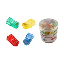 Taplin Tk-876c Rj45 Cat6 8p-8c 4 Renkli Soket - 100adet