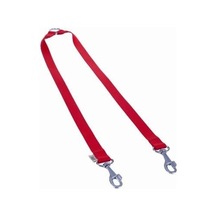 Dokuma İkili Köpek Gezdirme Aparatı Kırmızı 2,5x70-60 Cm