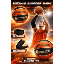 Basketbol Topu Tf150 Euroleague Tf150 Numara +basketbol Kolluğu+havlu Bıleklık