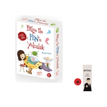3. 4. Sınıf Hikaye Kitabı Seti Gizemli Bahçe Yayınları Bilge ile Fen'e Yolculuk + Kişiye Özel İsimli Harry Potter Kitap Ayracı