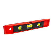 6474 Pvc Mini Mıknatıslı Su Terazisi 225 Mm 3 Tüplü