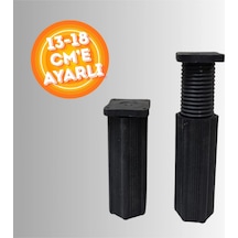 13-18 Cm'e Ayarlanabilir Destek Ayağı Orta Ayak Yükseltilebilir Koltuk Mobilya Orta Ayağı Çok Renkli Diğer