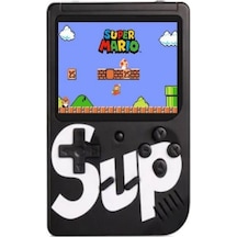 Cosmostech Sup Game Box Plus 400 Oyunlu Taşınabilir Mario Oyunlu Retro El Atarisi Siyah