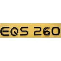 Mercedes Uyumlu Yazı Eqs 260 Siyah