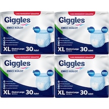 Giggles Hasta Bezi Yetişkin Emici Külot Ekstra Büyük Xl 120adet XL