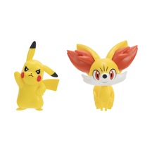 Pokemon Battle 2'li Figür Seti - Pikachu Ve Fennekin Pkw4070