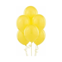 Metalik Sarı Balon 80 Adet 12 İnc Lateks Balon