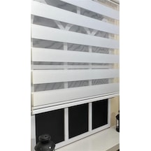 Zebra Stor Sert Plastik Kasalı Beyaz Perde STB 400V01-PD