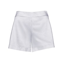 Aubade Midnight Whisper Shorty Dantelli Stretch Ipek Şort Külot Gri