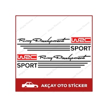 Racing Development Sticker Wrc Sport Sticker Racing Oto Sticker