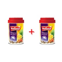 Yelpaze National Yağlı Karışık Mango Hint Turşusu Achar 2 x 400 G