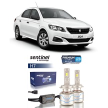 Peugeot 301 2012-2020 Araca Özel Kısa Far H7 Led Xenon Sentinel P