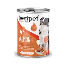 Bestpet Parça Etli Somon Etli Yetişkin Köpek Konservesi 12 Adet 400 Gr 243-20021.03