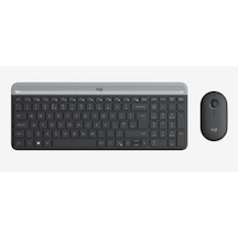 Logıtech Mk470 Q Tr İnce Kablosuz Klavye Mouse Set Siyah 920-009435 Lazer