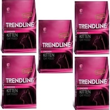 Trendline Kitten Tavuklu Yavru Kedi Maması 5 x 1 KG