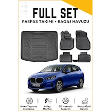 Bmw 2 Serisi Active Tourer U06 2025 Model Birebir Uyumlu Bagaj Havuzu+paspas Seti