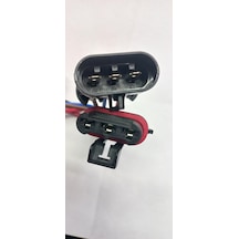 3'lü Kalın Kablolu 2,4mm Soket Takımı Dişi / Erkek 2 Adet