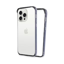 Joko Apple Uyumlu iPhone 15 Pro Max Land Bumper Koruma Kapak - Lacivert Resimdeki