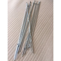 30 Adet - Yassı Şiş - Kare Ciğer Şiş- Kare Kuşbaşı- 50 Cm