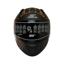 Motosiklet Kadın Kaskı Ecer 22.r06 Sertifikalı Double Vizör Full Face Kask Anubis Çok Renkli