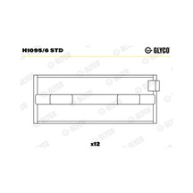 Ana Yatak - Alfa Romeo 156, 166, Bravo, Croma, Coupe, Marea - Glyco-h10956std