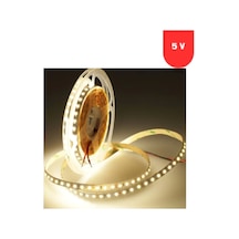 5 Volt 5 Mm 2835 Smd 3000 K Günışığı İç Mekan 120 Ledli 5 Metre Şerit Led