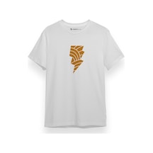 Black Adam Injustice Beyaz Kısa Kol Erkek Tshirt 001