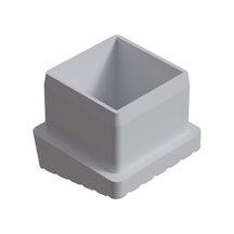 Cateksss 25x25 Mm 10 Dereceli İç Profil Tapası Beyaz - 58 Li Paket
