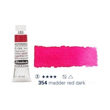 Schmincke Horadam Aquarell Tube 15ml Seri 3 Madder Red Dark 354