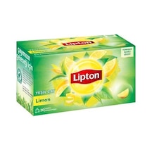 Lipton Limonlu Yeşil Çay Süzen Poşet 12'li 20 x 1.5 G