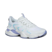 Jump 29907 Phlon Hafif Taban Bağcıklı Kadın Spor Ayakkabı Beyaz Beyaz