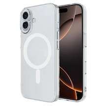 Apple İphone Uyumlu 16 Şeffaf Sararmayan İnce Koruyucu Telefon Kılıfı