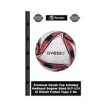 Premium Küçük Top Arkadaş Hediyesi Doğum Günü Elt-173 El Dikişli Futbol Topu 3 No Çok Renkli