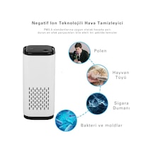 Hepa Filtreli Mini A1 Hava Temizleyici Altın - Çok Renkli