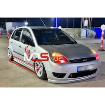 Ford Fiesta Custom Marşpiyel Tk Fiberglass Boyasız