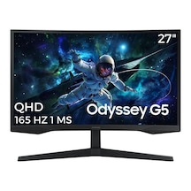 Samsung Odyssey G5 LS27CG552EUXUF 27" 1 MS 165 Hz QHD Curved Monitör