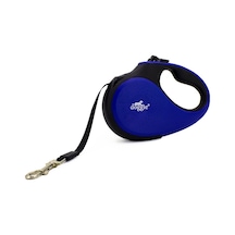 Doggie Soft  Serisi Otomatik Uzatma Tasması M-25kg-5mt - Royal Blu