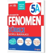 5. Sınıf Türkçe Fenomen A Soru Bankası Fenomen Okul Yayınları