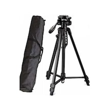 682an Profesyonel Kamera Tripod 180 Cm 10kg Taşıma Kapasiteli Asansörlü Tripod 3 Yönlü Kafa Kamera Ayağı Diğer
