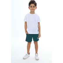 Toontoy Kids Toontoy Erkek Çocuk Şortlu Takım Beyaz