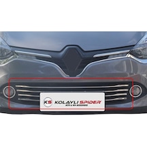 İtibar Renault Clio 4 Ön Tampon Çıtası 6 Prç Krom 2013-2016