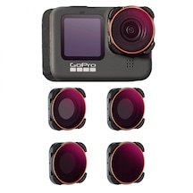 K&f Concept Gopro Uyumlu 4 Lü Filtre Seti - Nd8&pl + Nd16&pl + Nd32&pl + Nd64&pl