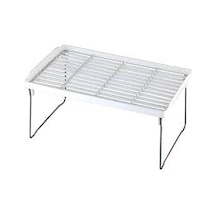 Ve Mutfak Tezgahı Için Raf Düzenleyici Buzdolabı Uyumlu Yükseltici Organizer Metal Ayaklı Ek Raf Çok Amaçlı Raf Diğer
