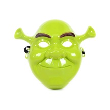 Yeşil Shrek Maskesi 21x25 Cm