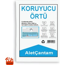 Aletçantam Koruyucu Hışır Örtü Boya Naylonu 32 M2 (4 Mt x 8 Mt)