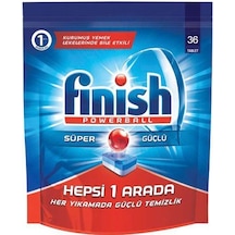 Finish Powerball Hepsi Bir Arada Bulaşık Yıkama Deterjanı 36 Tablet