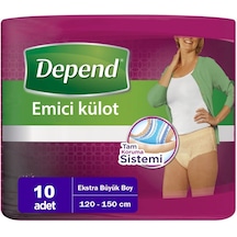 Depend Emici Külot Lohusa Pedi Xl - Extra Büyük Kadın 10 Adet
