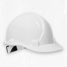 Ge-1537 Vidalı Eko Baret Beyaz Beyaz